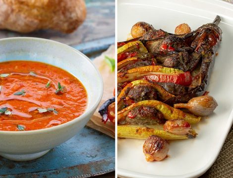 Köz Biberli Domates Çorbası - Karnı Dilik