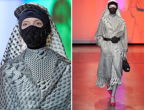 Marine Serre Sonbahar 2020 Koleksiyonu (Maske)