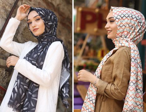 AlwayShawl Renkli ve Desenli Şal