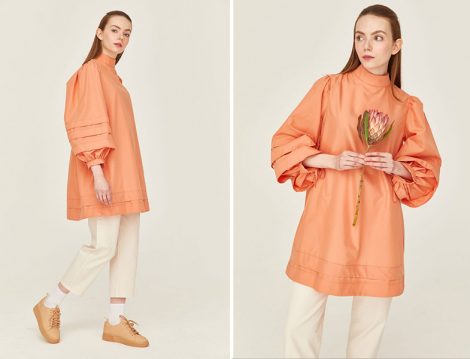Hooops Store Volan Detaylı Alleriya Cotton Tunik