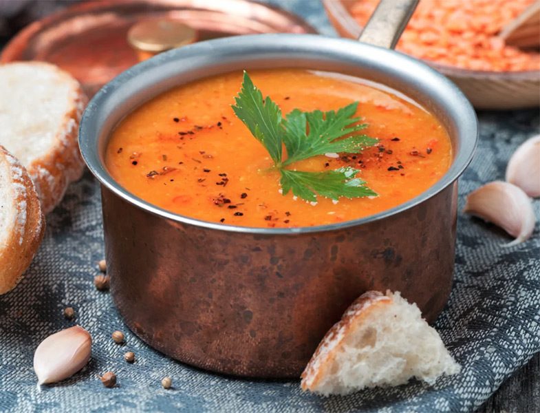 Sebzeli Bulgur Çorbası