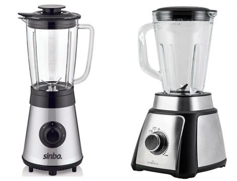 Sinbo Inox Turbo Blender - Karaca Shaker Inox Smoothie Blender 