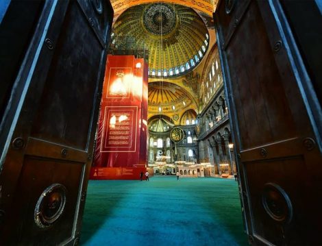 Ayasofya Cami İlk Cuma Namazı