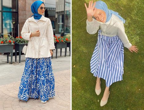 Beymen Club Desenli Etek -Şeyma A. & Touche Çiçekli Etek - Esra Konur