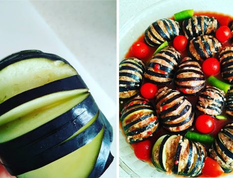 Yelpaze Patlıcan Kebabı Yapılışı