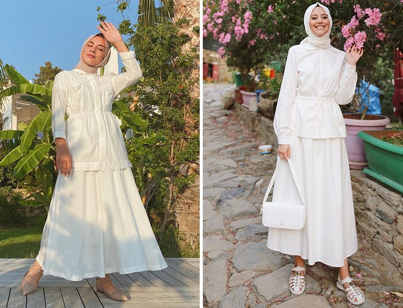 Ebru Sever Türk&Ess Prive Beyaz Takım - Aybüke Nur Demirci& Fahhar Design Beyaz Takım
