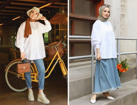 Sena Sever&Terzi Dükkanı Ekru Stil Poplin Gömlek - Gizce Beyaz Lewis Gömlek