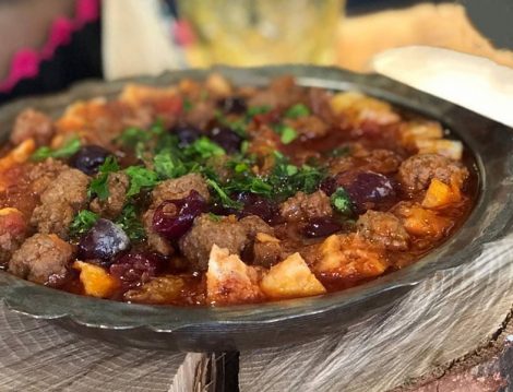 Vişneli Köfte Yapılışı