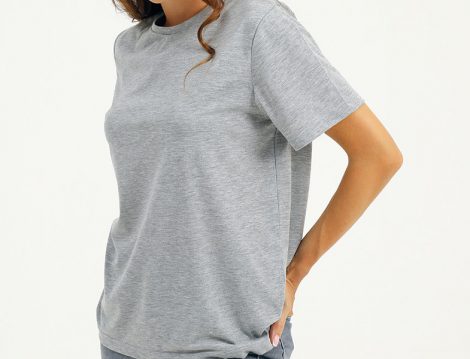 Mettre Gri Basic Tshirt