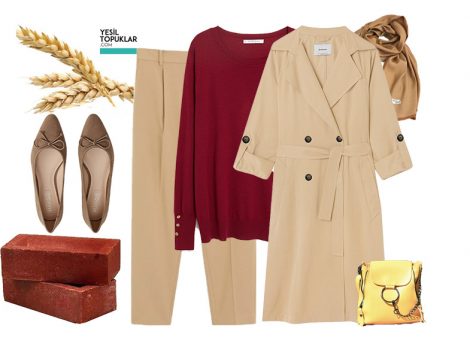 Stradivarius Trençkot - Mango Kazak Kombini