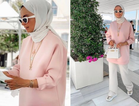 Terzi Dükkanı Pudra Puf Sweat (Betül Gedik)