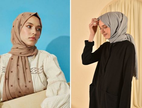 Moda Kaşmir Pamuklu Şal - He-qa Pamuklu Şal