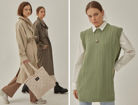 Suud Collection Trençkot ve Süveter