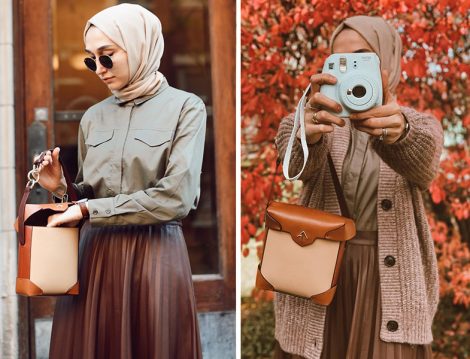 Agneta Prive Gömlek - H&M Etek - Target Hırka (Elif Doğan)