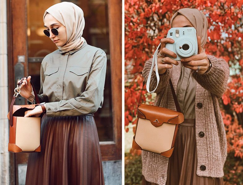 Agneta Prive Gömlek - H&M Etek - Target Hırka (Elif Doğan)