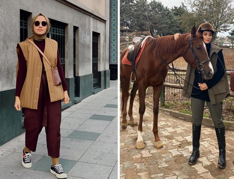 Cos Store Yelek& Qooq Store Takım (Hülya Aslan) - Yelekli Takım (Sena Sever)