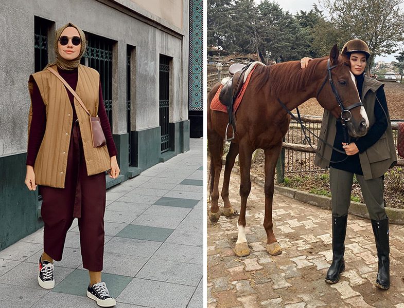 Cos Store Yelek& Qooq Store Takım (Hülya Aslan) - Yelekli Takım (Sena Sever)