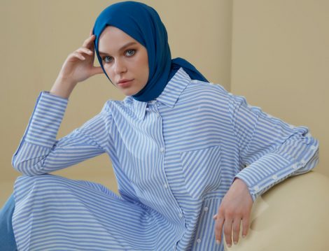 Normcore Capsule-01-Cizgili-Tunik