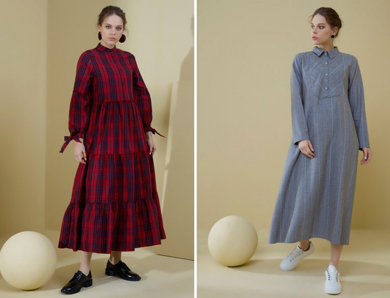 Normcore Uzun Elbise Modelleri