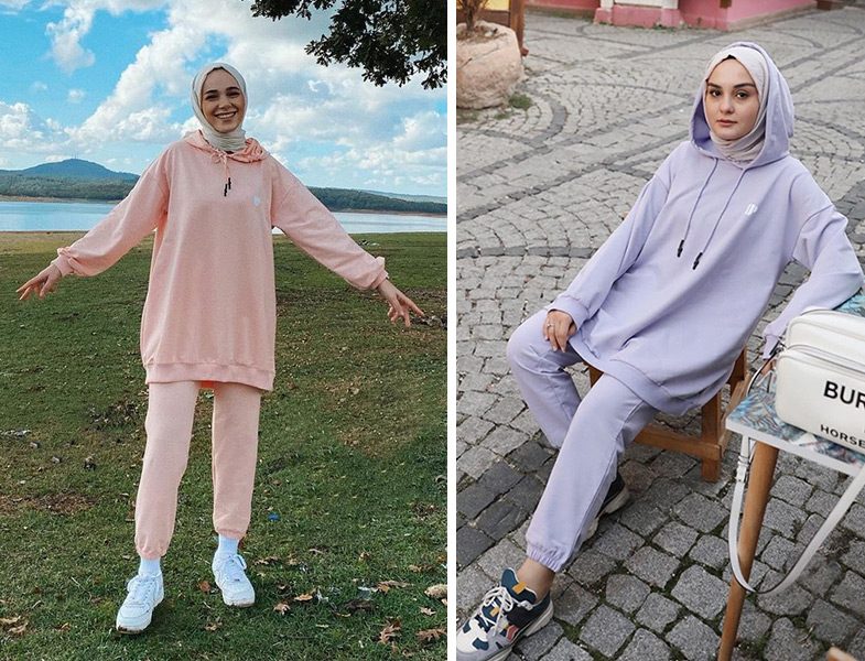 Qooq Up Sweatshirt Pantolon Takım ( Şeyma Kaymak - Aleyna Atalar)