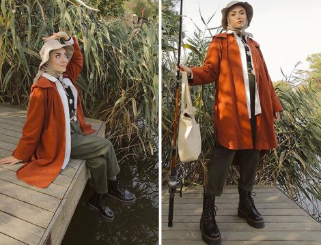 Suud Collection Yağmurluk - Pantolon (Rimel Aşkına Hilal)
