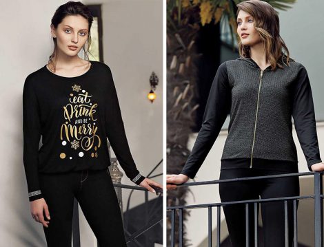Şahinler Siyah Pijama Takımı