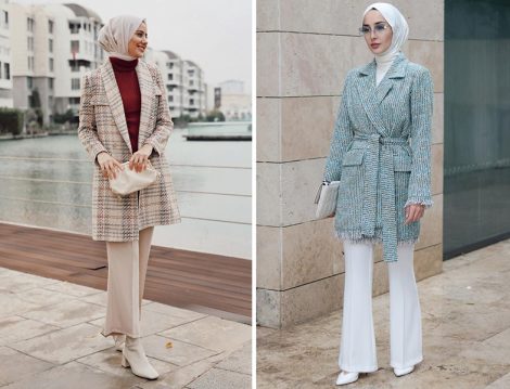 Atolye Hub Desenli Blazer Ceket (Aybükenur Demirci) - Dilara Nazan Ertan Tüvit Ceket