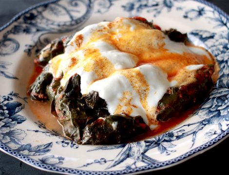 Etli Pazı Sarması Tarifi