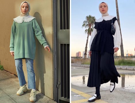 Hooop Store Büyük Yakalı Gömlek (Duygu Güncüoğlu-Rümeysa Düzyazan)