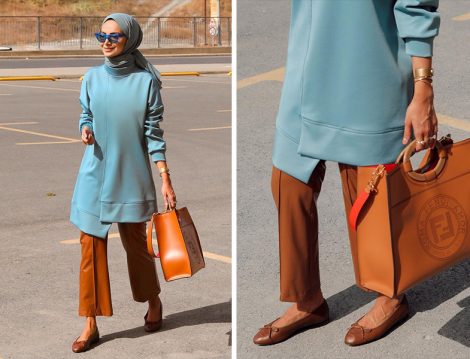 Kadriye Baştürk Asimetrik Sweatshirt (Betül Gedik)