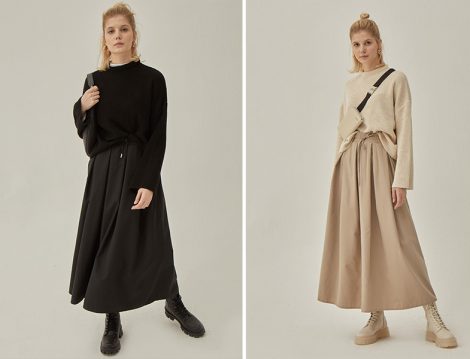 Suud Collection Pilikaşe Etek