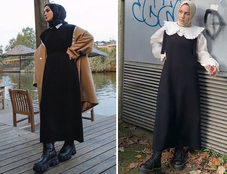 Suud Collection Triko Jile Elbise (Sena Sever) - Hooop Store Jile Elbise (Emine Işık)
