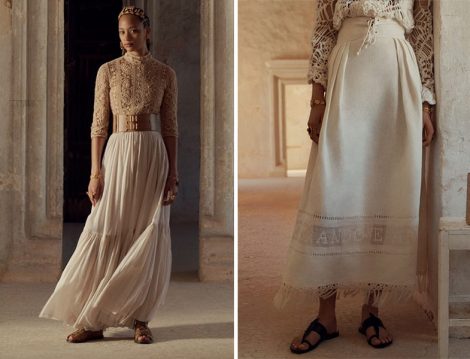Dior 2021 Etek-Bluz