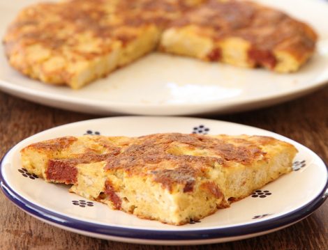Sucuklu Atom Omlet