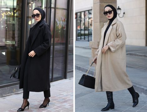 Dilara Nazan Ertan Oversize Kaban