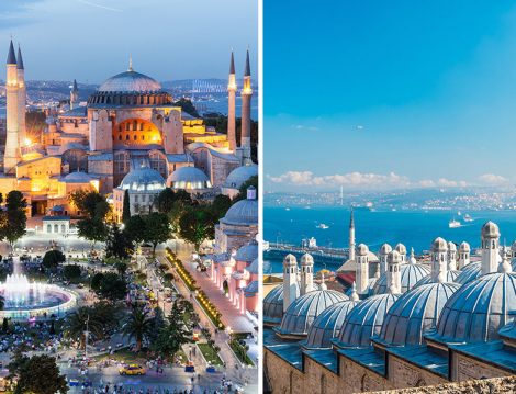 Ayasofya ve Süleymaniye Cami