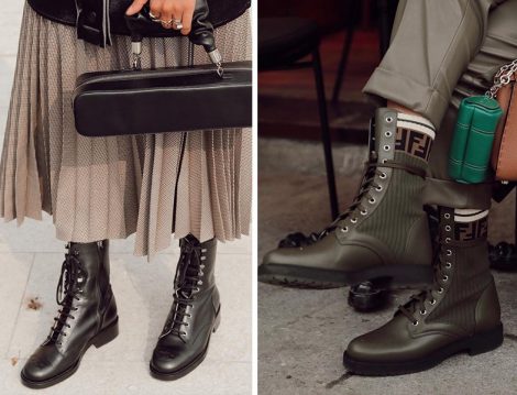Chanel Siyah Postal Bot - Fendi Postal Bot (Betül Gedik)