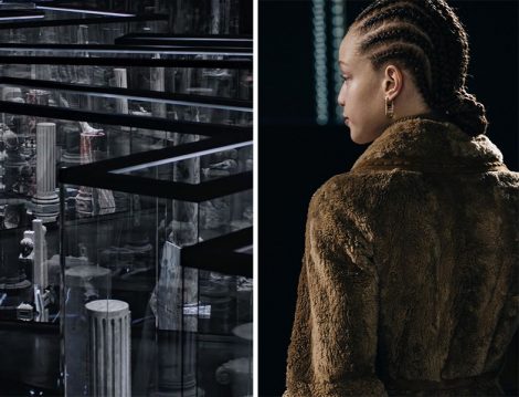 Fendi Milano Moda Haftası Defilesi - Kürk Manto