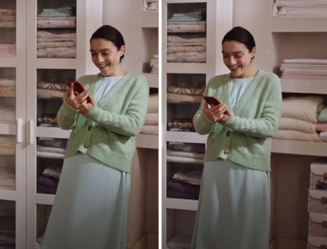 Masumlar Apartmanı Gülben (Merve Dizdar -Su Yeşili Elbise - Hırka)