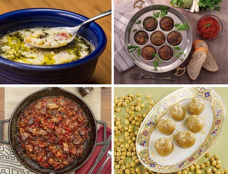 Kırşehir Köme Çorbası - Hatay Antakya'dan Yumurta öccesi ve Belen Tava - Çorum'dan Karaçuval Helvası