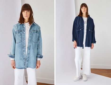 Trendyol Modest Denim Ceket