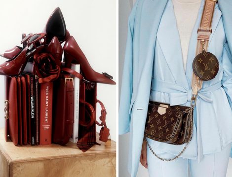 Yves Saint Laurent Ayakkabı ve Louis Vuitton Çanta