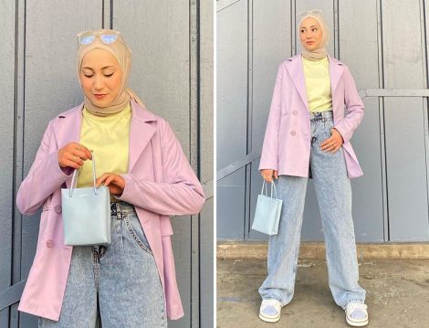 Hooop Store Lila Ceket (Sedanur Gümüş)