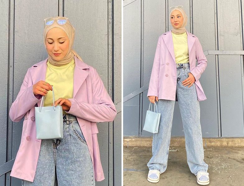 Hooop Store Lila Ceket (Sedanur Gümüş)