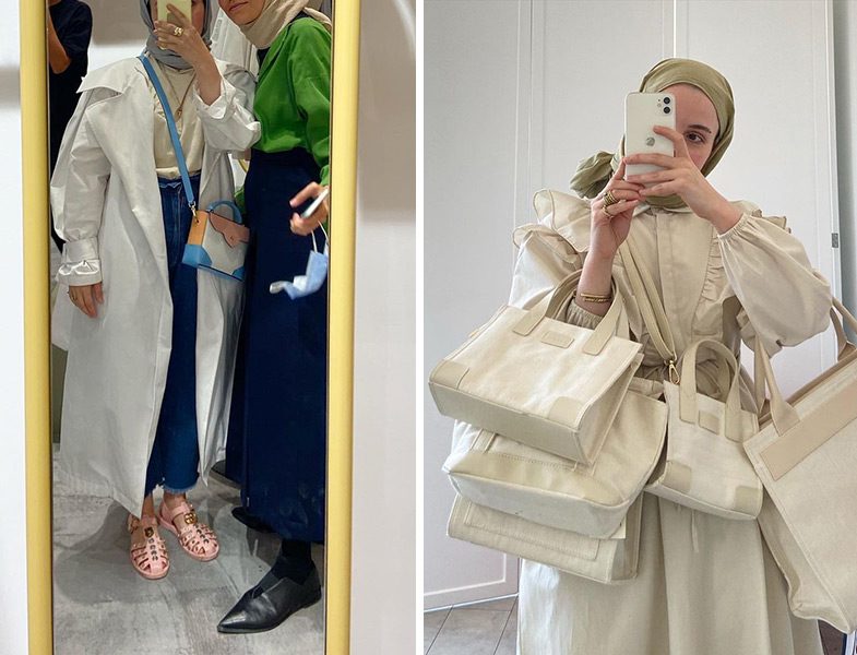 Hooop Store Trençkot ve Kanvas Çanta - Merve Hifa