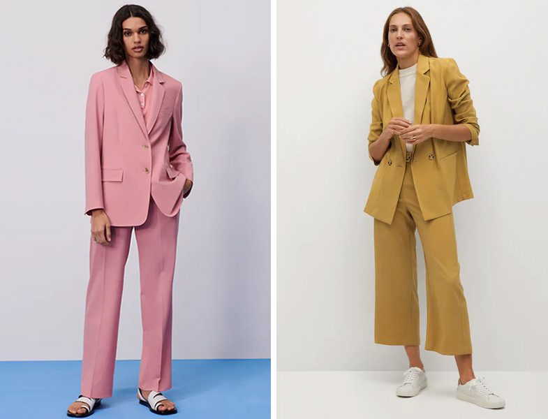 Zara Uçuk Pembe Cepli Blazer Ceket - Mango Hardal Çapraz Düğmeli Blazer Ceket