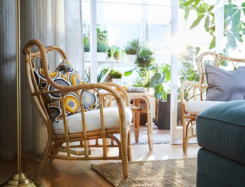 IKEA Balkon Dekorasyonu