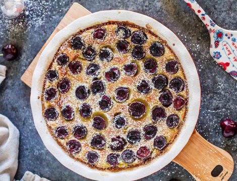 Kirazlı Clafoutis Tarifi