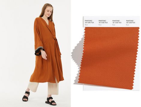 Fahhar Kimono - 2021 Pantone Yaz Renkleri Sarı