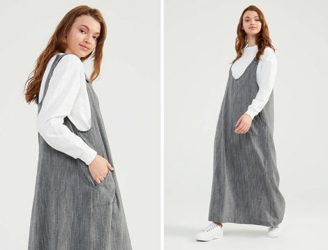 Normcore Antrasit Belle Jile